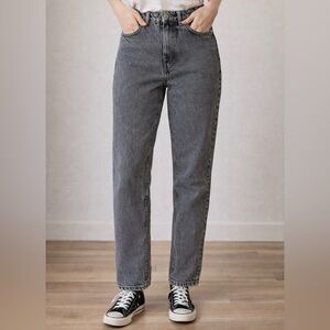 Zara Black Washed Denim Jeans